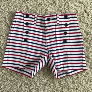 Tommy Hilfiger striped shorts. Size 00 NWT